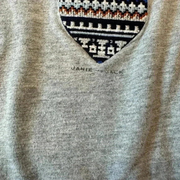 Janie and Jack Embroidered Deer Long Sleeve Shirt - Picture 4 of 6